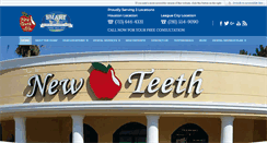 Desktop Screenshot of newteethtexas.com